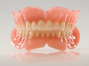 a set of dentures
